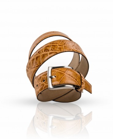 Ремень Унисекс 3007/40/Croco.Tortora